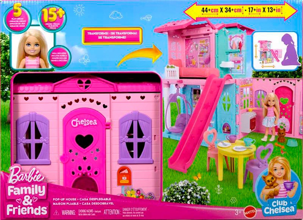 Barbie Club Chelsea Pop Up Doll House - image 4