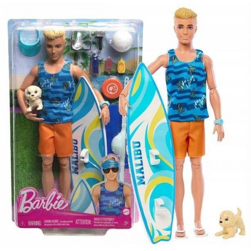 Barbie Ken Beach Day Doll - image 2