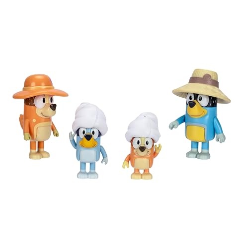 Bluey Heeler Family Trip Figure 4 Pack - image 5