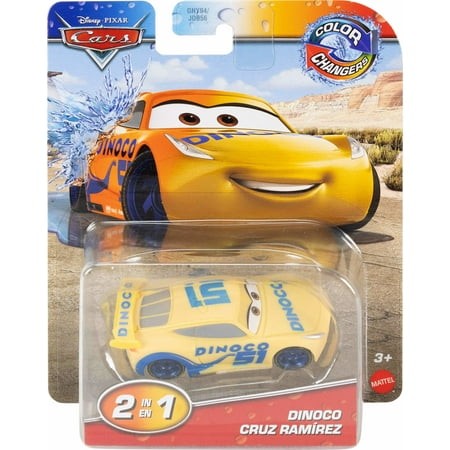 Disney Toys Disney Cars Dinoco Cruz Ramirez Colour Changers Vehicle