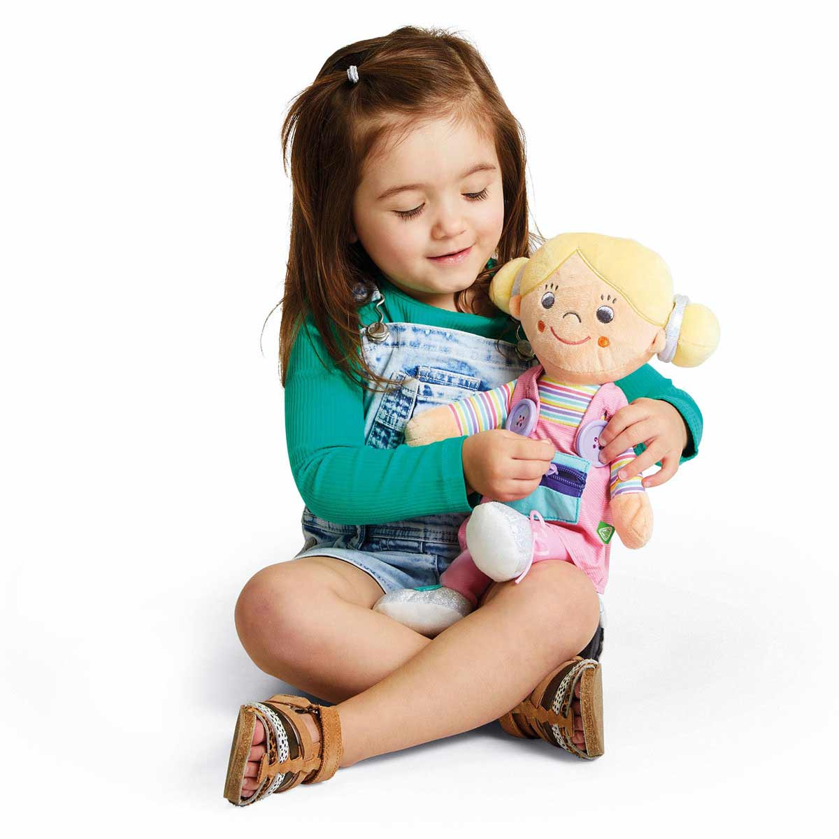 Early Learning Centre Learn To Dress Lilly Soft Rag Doll - image 2