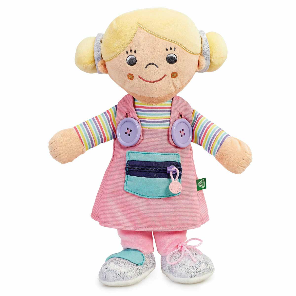 Early Learning Centre Learn To Dress Lilly Soft Rag Doll - image 3