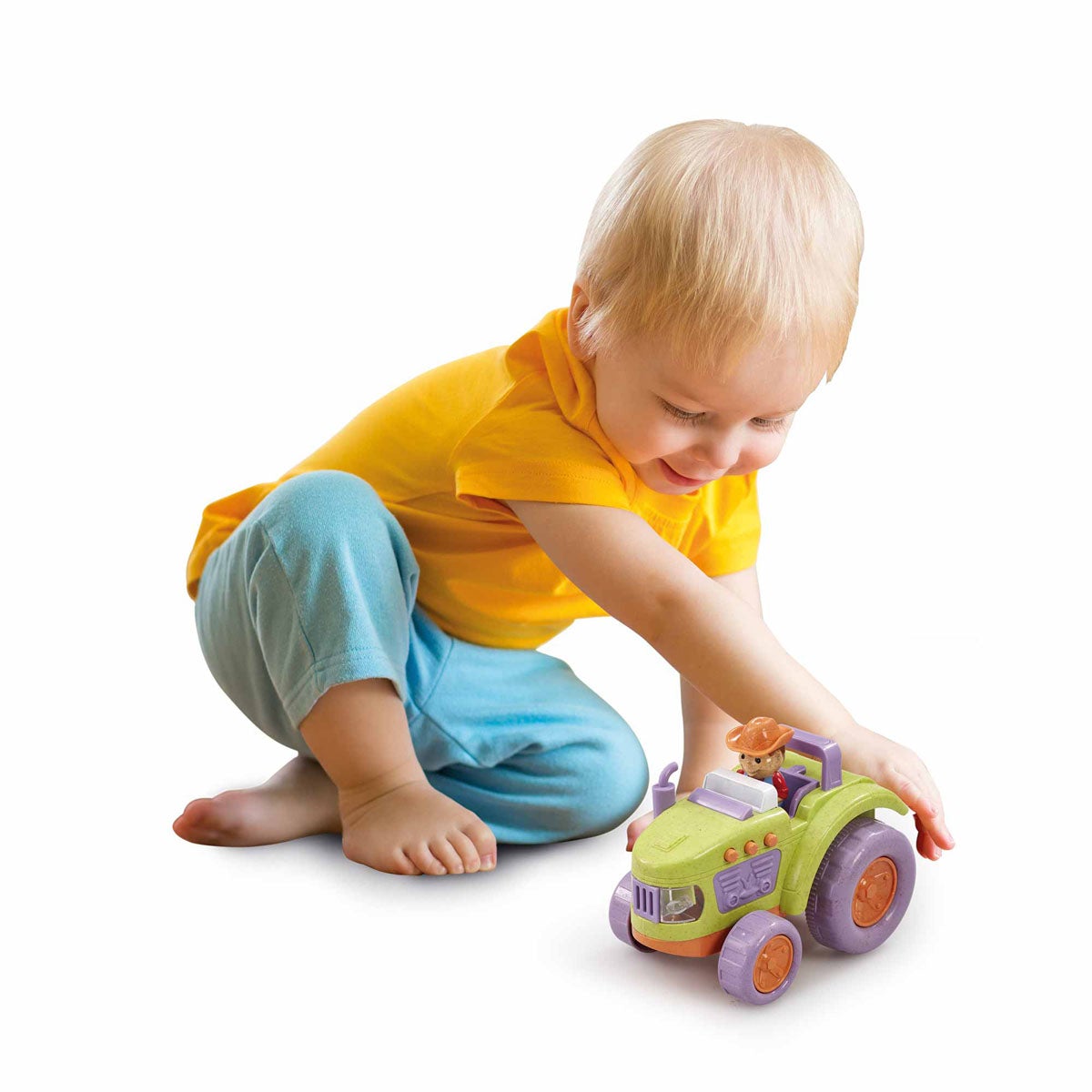 Early Learning Centre Lights and Sounds Tractor Eco-Friendly - image 3