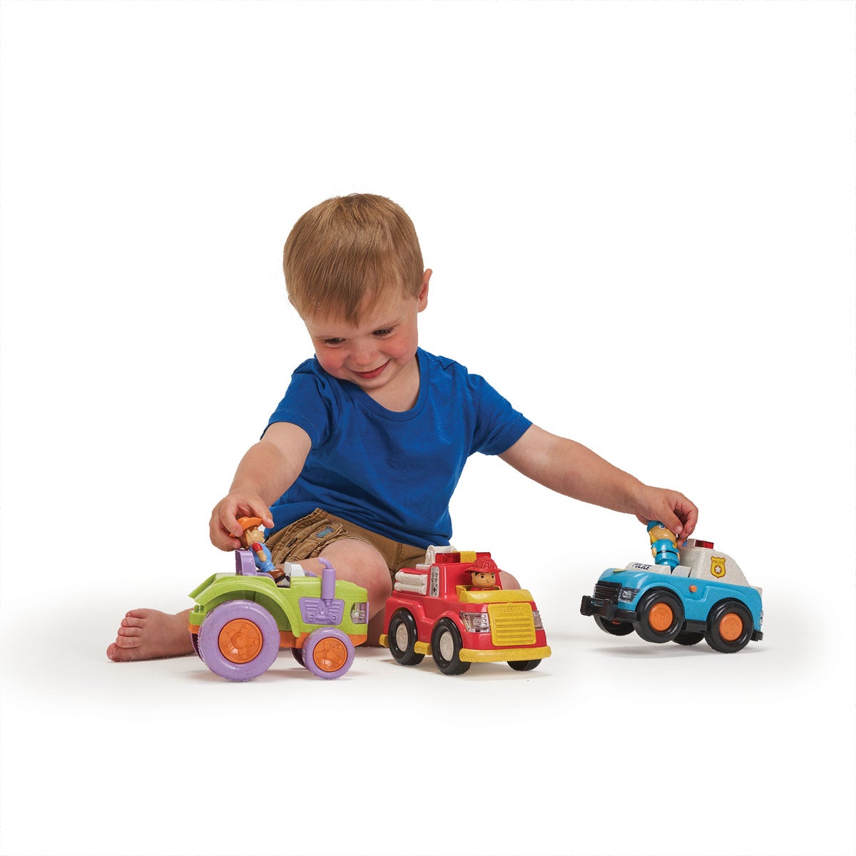 Early Learning Centre Lights and Sounds Tractor Eco-Friendly - image 4