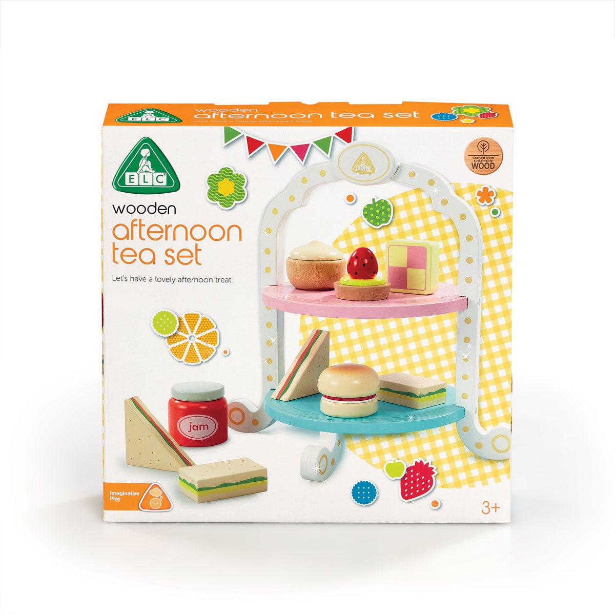 Early Learning Centre Wooden Afternoon Tea Playset - image 3