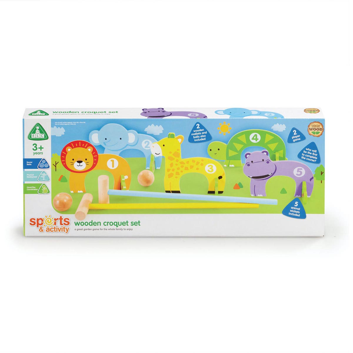 Early Learning Centre Wooden Croquet Set - image 2