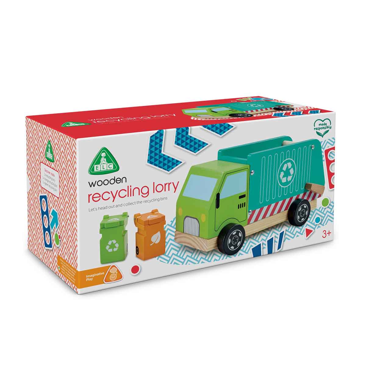 Early Learning Centre Wooden Recycling Lorry - image 5