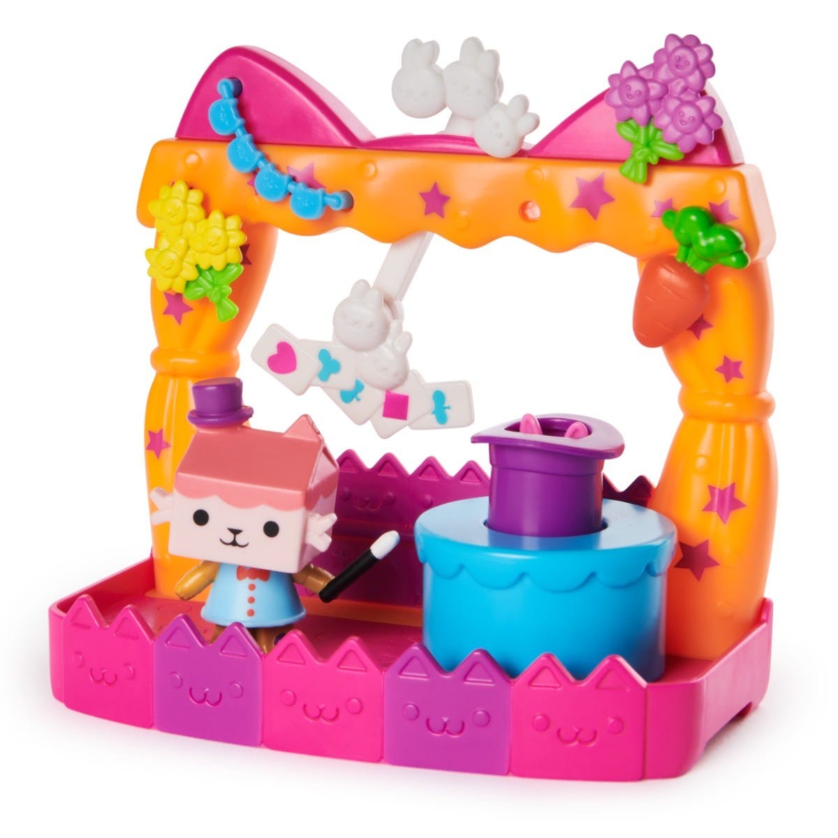 Gabby's Dollhouse Baby Box Cat's Talent Show Balcony Playset - image 2