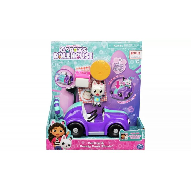 Gabby's Dollhouse Carlita and Pandy Paws Picnic Playset - image 2