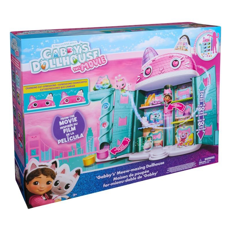 Gabby's Dollhouse Gabby’s Meow-mazing Doll House Playset The Movie - image 2