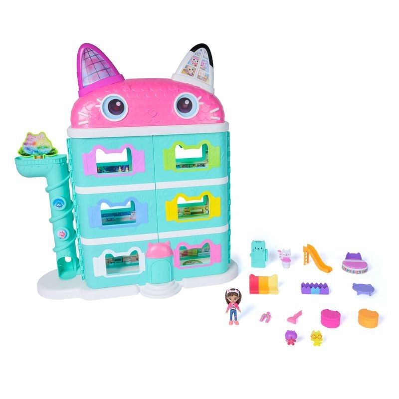 Gabby's Dollhouse Gabby’s Meow-mazing Doll House Playset The Movie - image 4