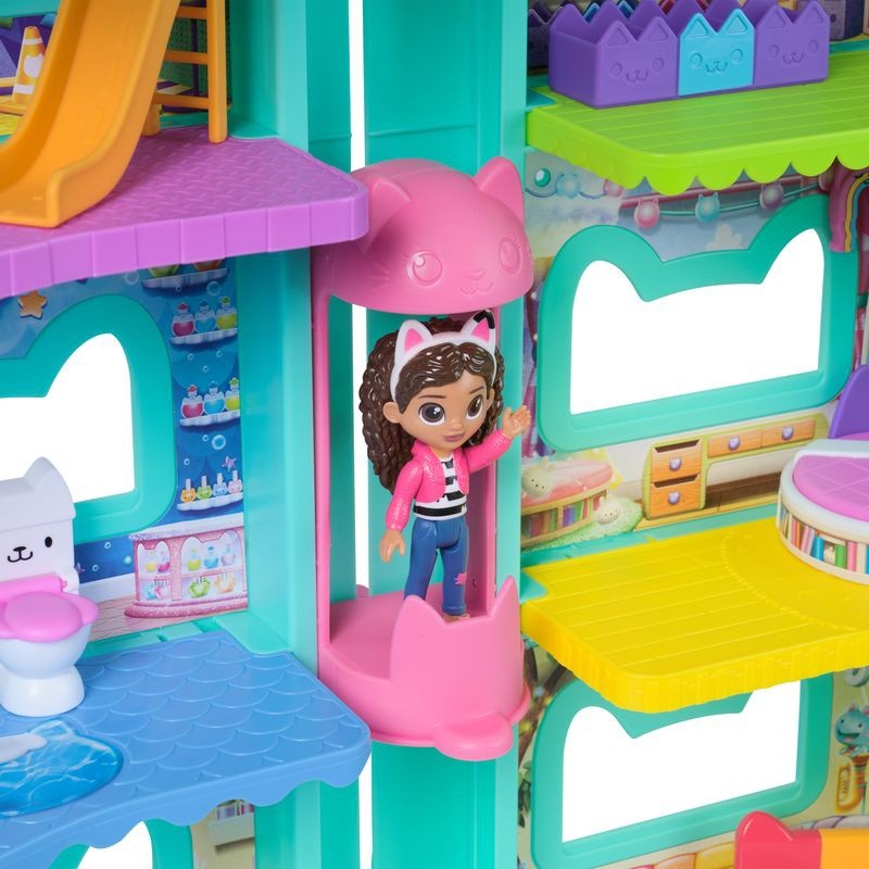 Gabby's Dollhouse Gabby’s Meow-mazing Doll House Playset The Movie - image 5