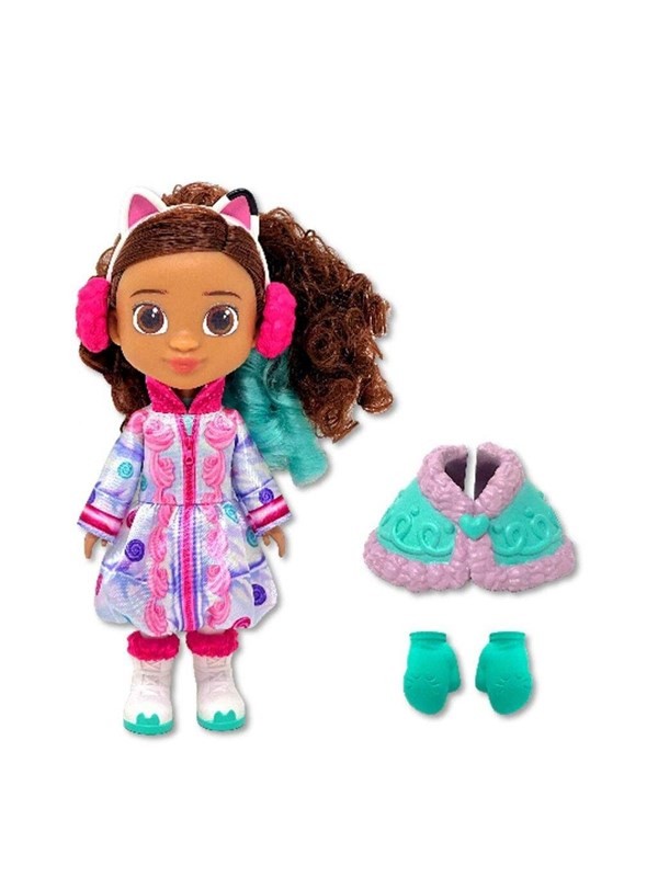 Gabby's Dollhouse Toys Gabby S Dollhouse: the Movie Sweetest Treat Gabby Doll Confection-Themed Snow Gear & Accessories
