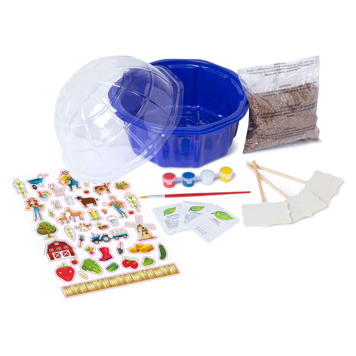 Grow and Decorate Your Own Farmers Garden Craft Set - image 2