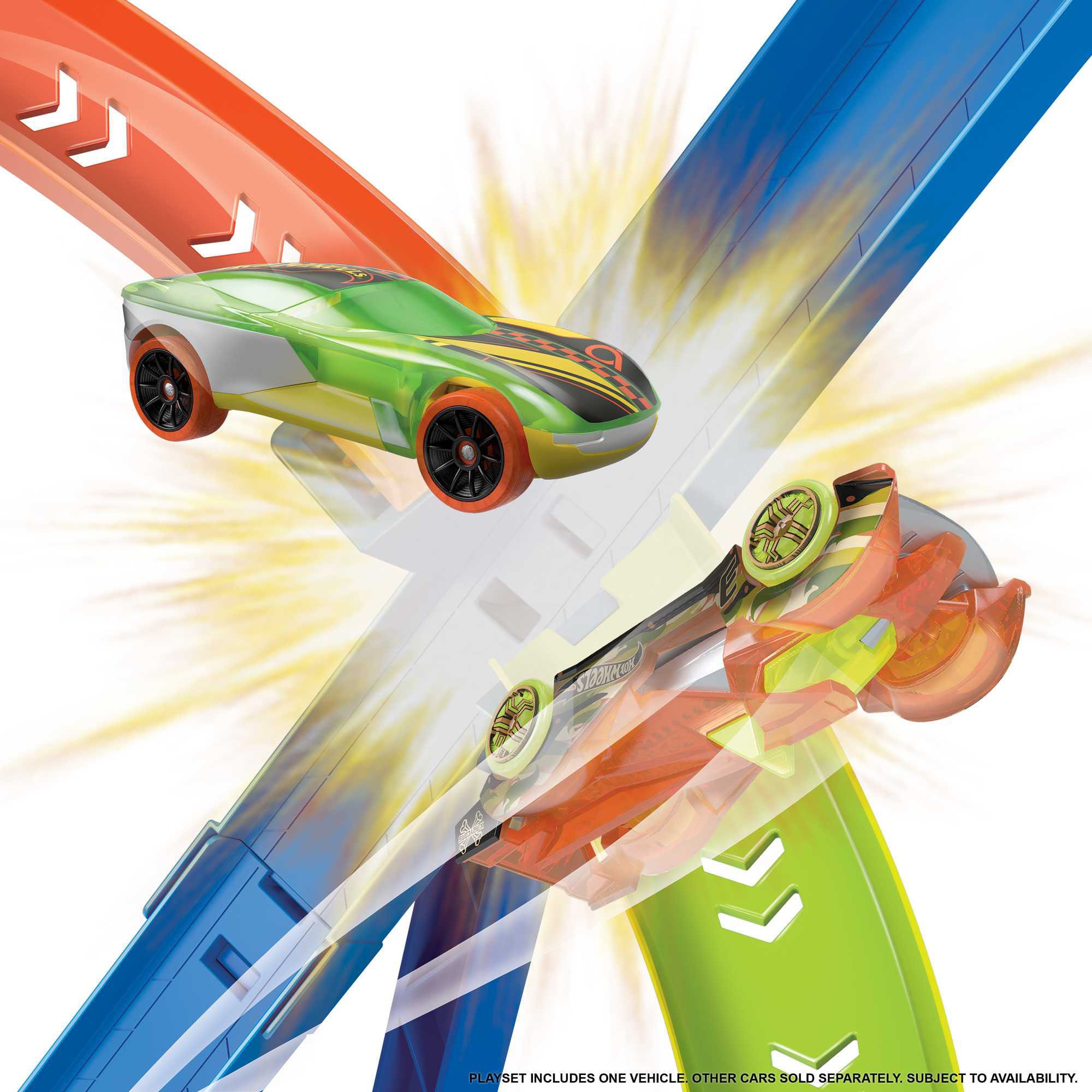 Hot Wheels Action Spiral Speed Crash Track Playset - image 3