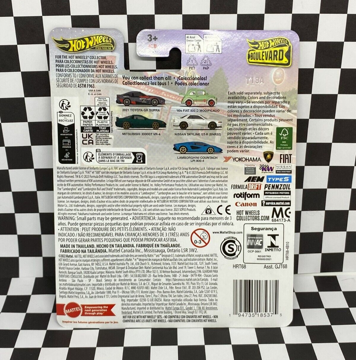 Hot Wheels Boulevard Mitsubishi 3000GT VR-4 Vehicle - image 3