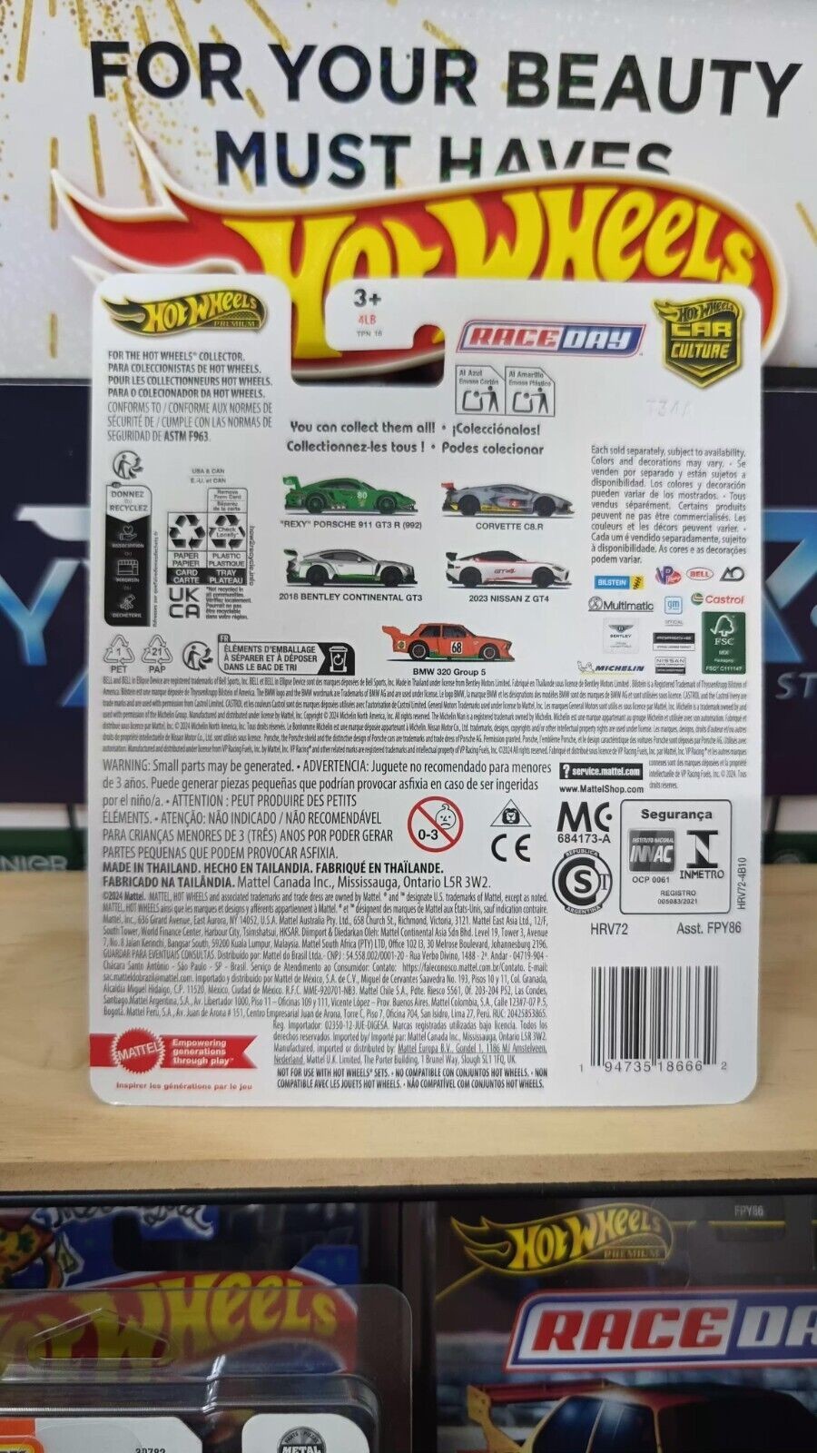 Hot Wheels Car Culture Rexy Porsche 911 GT3 R Car - image 3