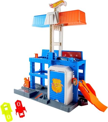 Hot Wheels City Downtown Police Tower Garage - image 2