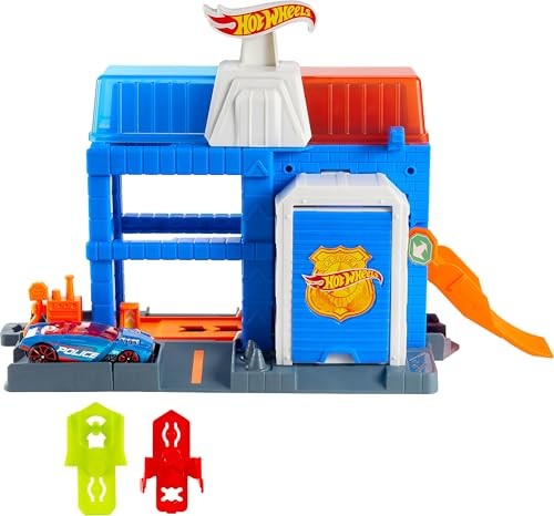 Hot Wheels City Downtown Police Tower Garage - image 3