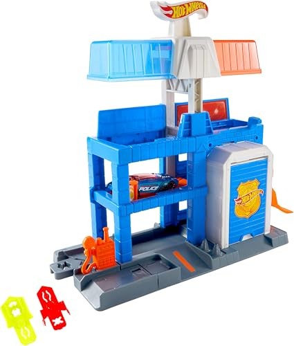 Hot Wheels City Downtown Police Tower Garage - image 4