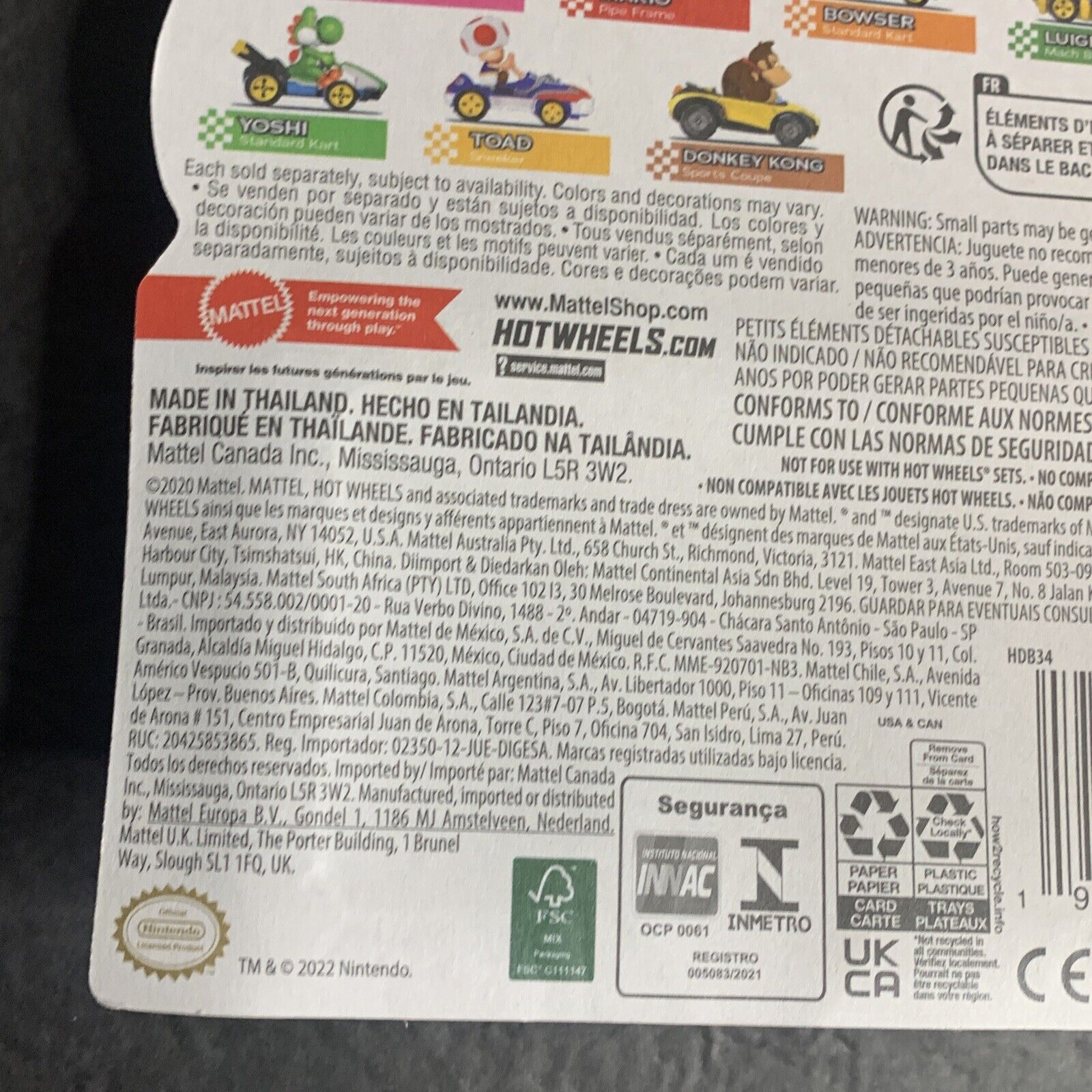 Hot Wheels Mario Kart Mario Pipe Frame 1:64 Diecast Vehicle - image 4