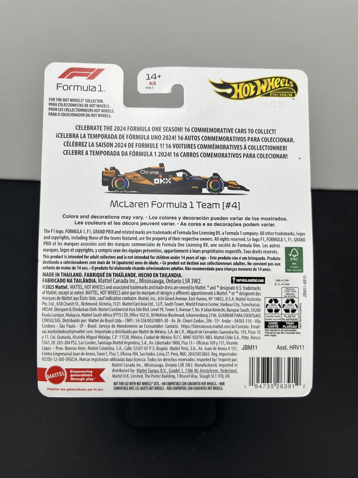 Hot Wheels McLaren F1 Vehicle - image 2