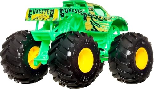 Hot Wheels Monster Trucks Oversized Gunkster Vehicle - image 4