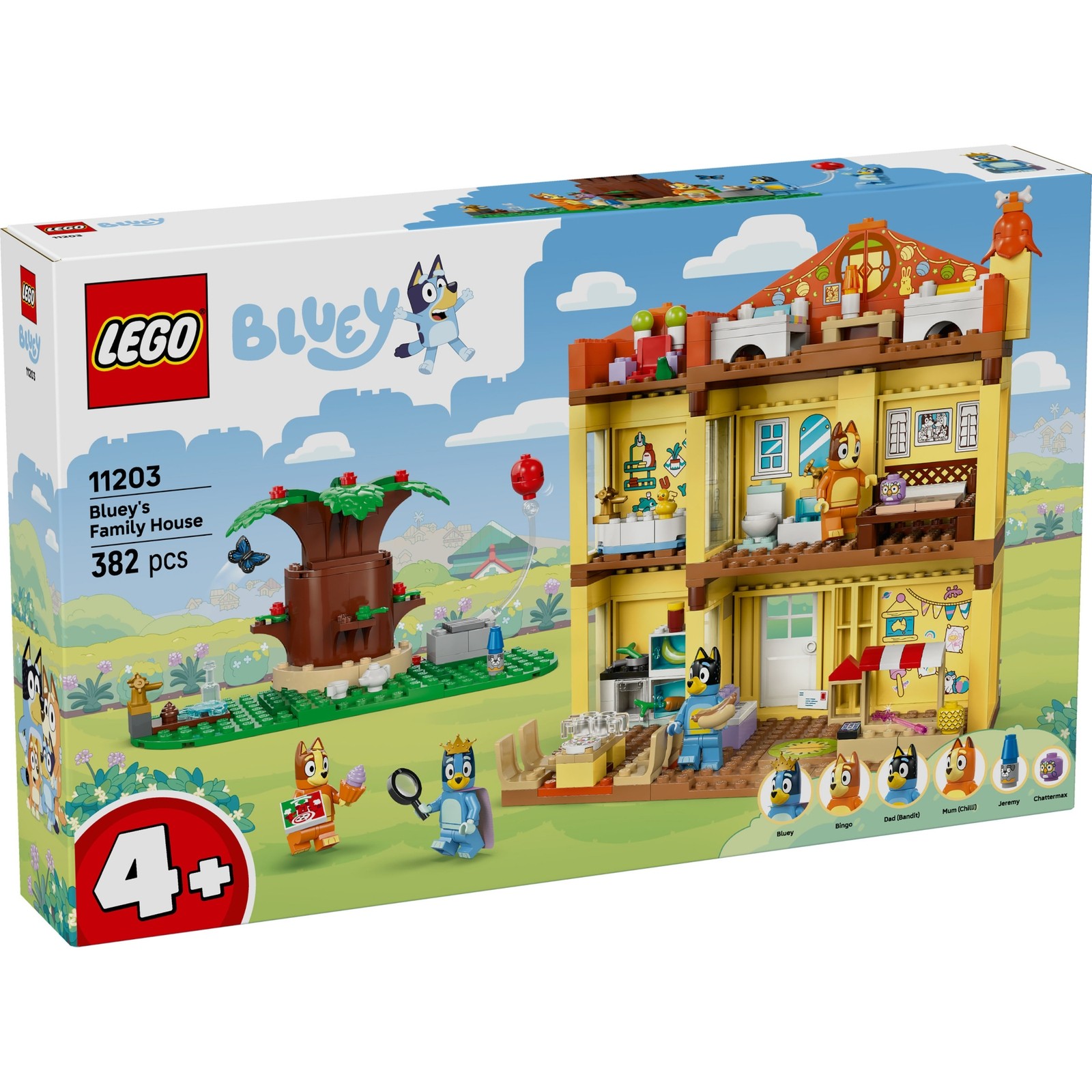 LEGO® Bluey: Bluey’s Family House Playset, Home-Building Kit 11203 - image 2