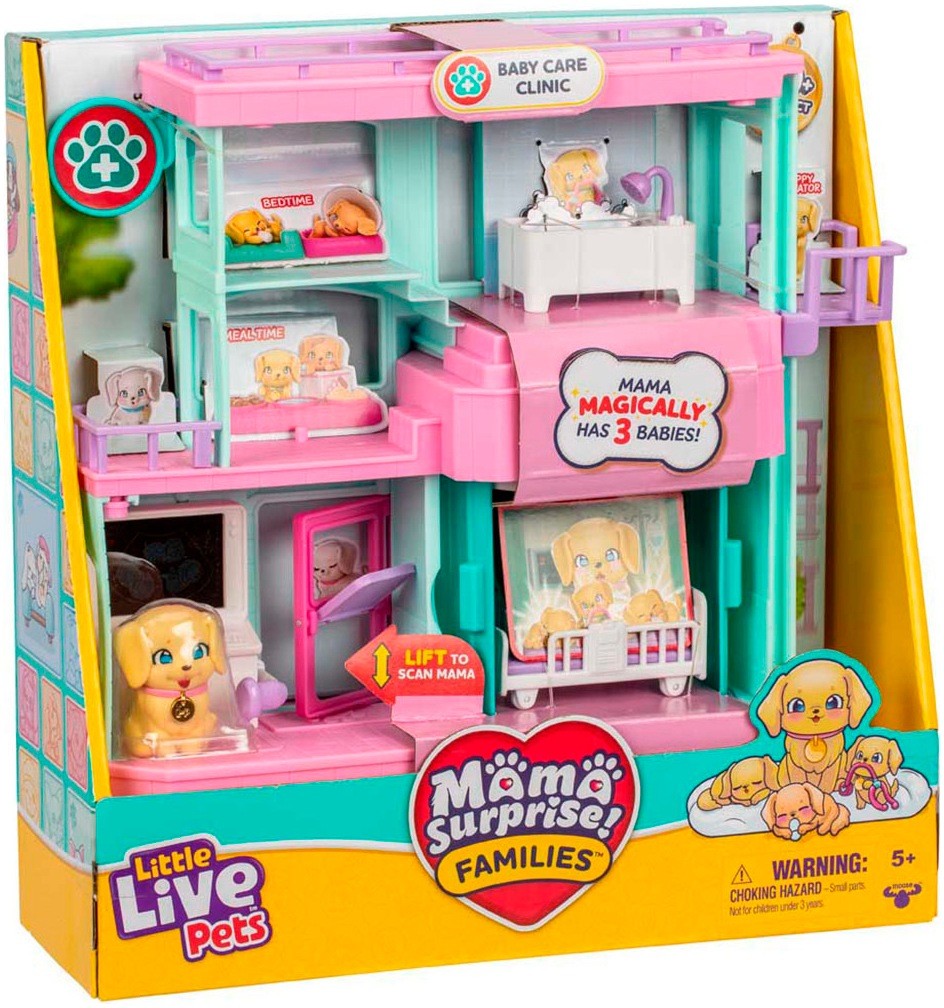 Little Live Pets Mama Surprise Baby Care Clinic Playset - image 2