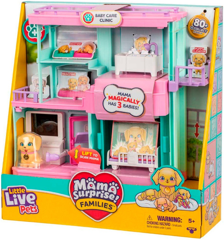 Little Live Pets Mama Surprise Baby Care Clinic Playset - image 3