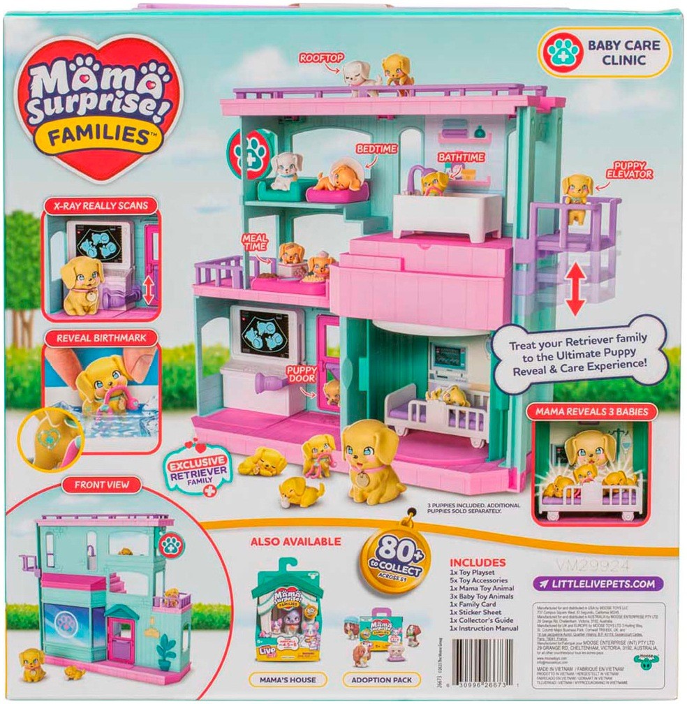 Little Live Pets Mama Surprise Baby Care Clinic Playset - image 4