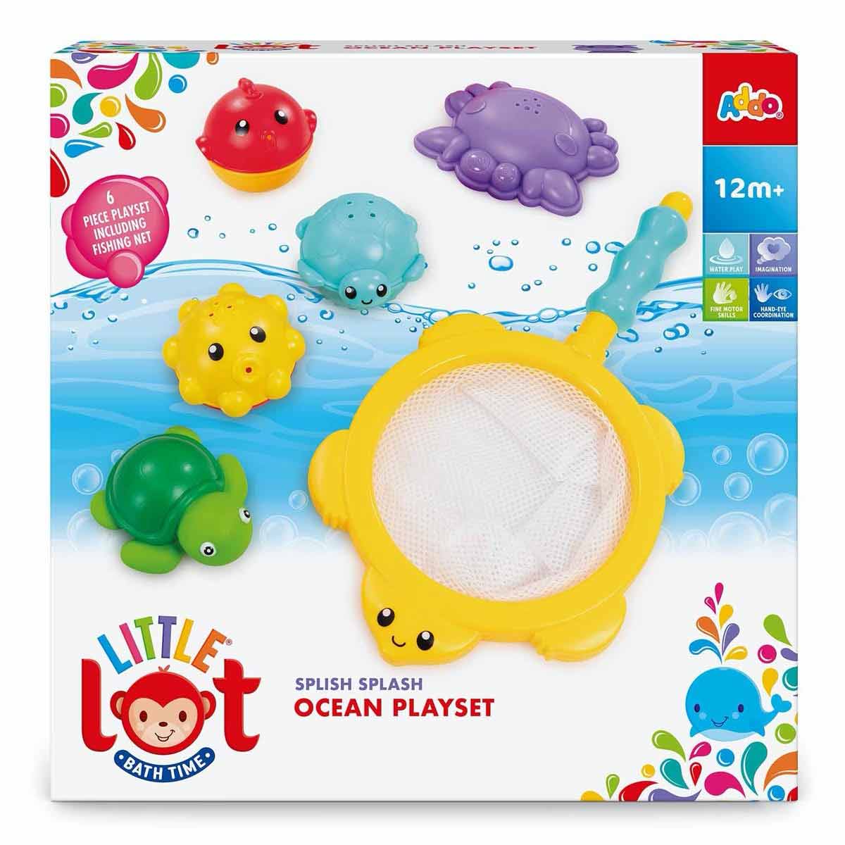 Little Lot Bathtime Splish Splash Ocean Bath Toy - image 4