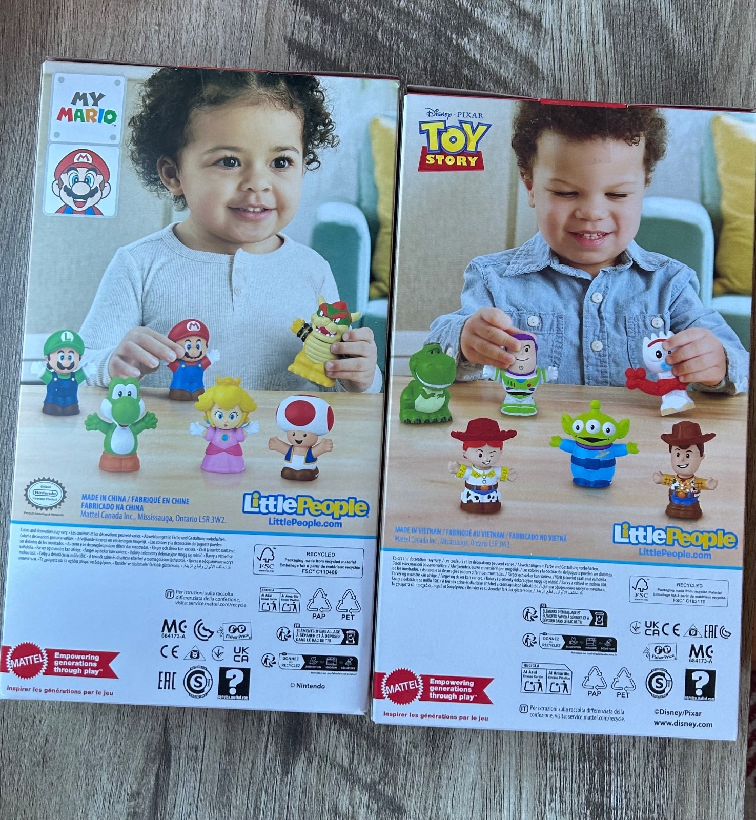 Little People Super Mario 6 Figure Pack - image 2