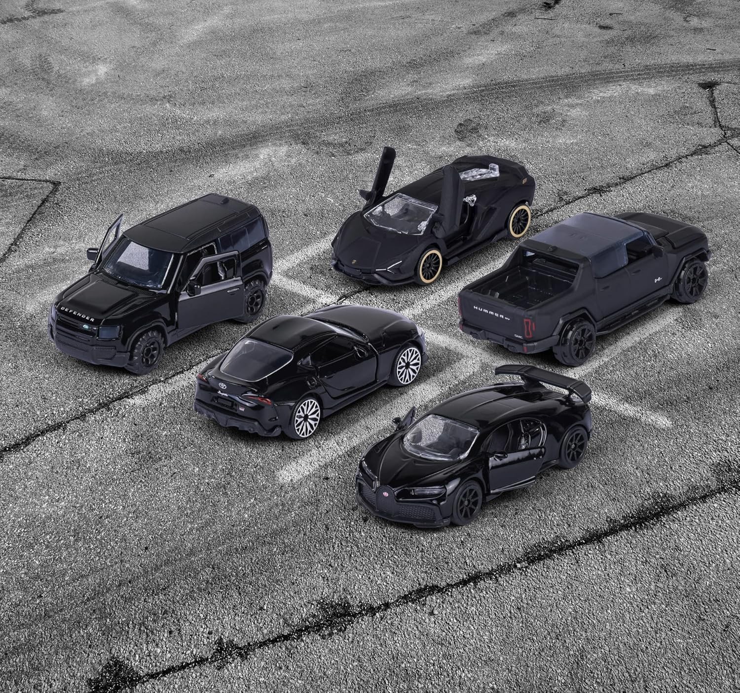 Majorette Black Series 5 Pack Vehicle - image 2
