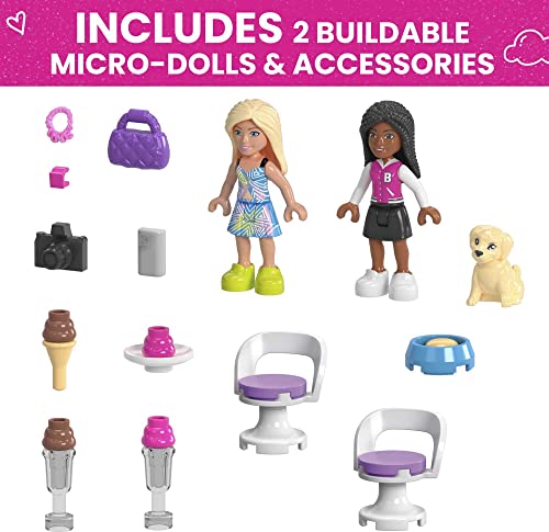 MEGA Barbie Convertible & Ice Cream Stand Construction Set - image 3