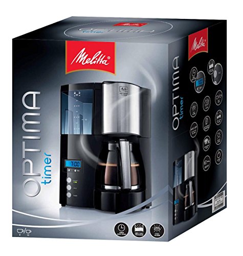 Melitta Optima Timer Black Filter Coffee Machine - image 2