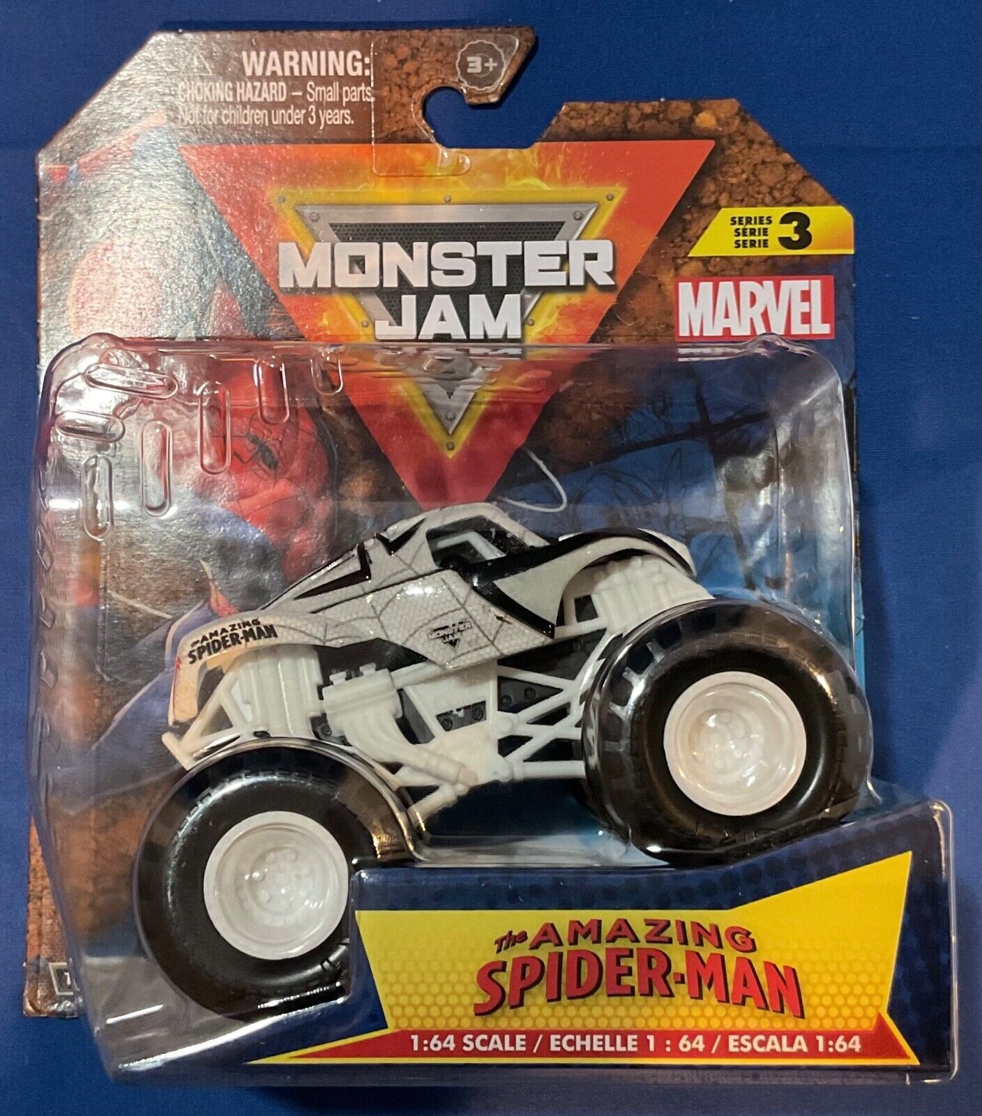 Monster Jam Marvel Captain America Vs Black Panther Vehicle 2 Pack - image 4