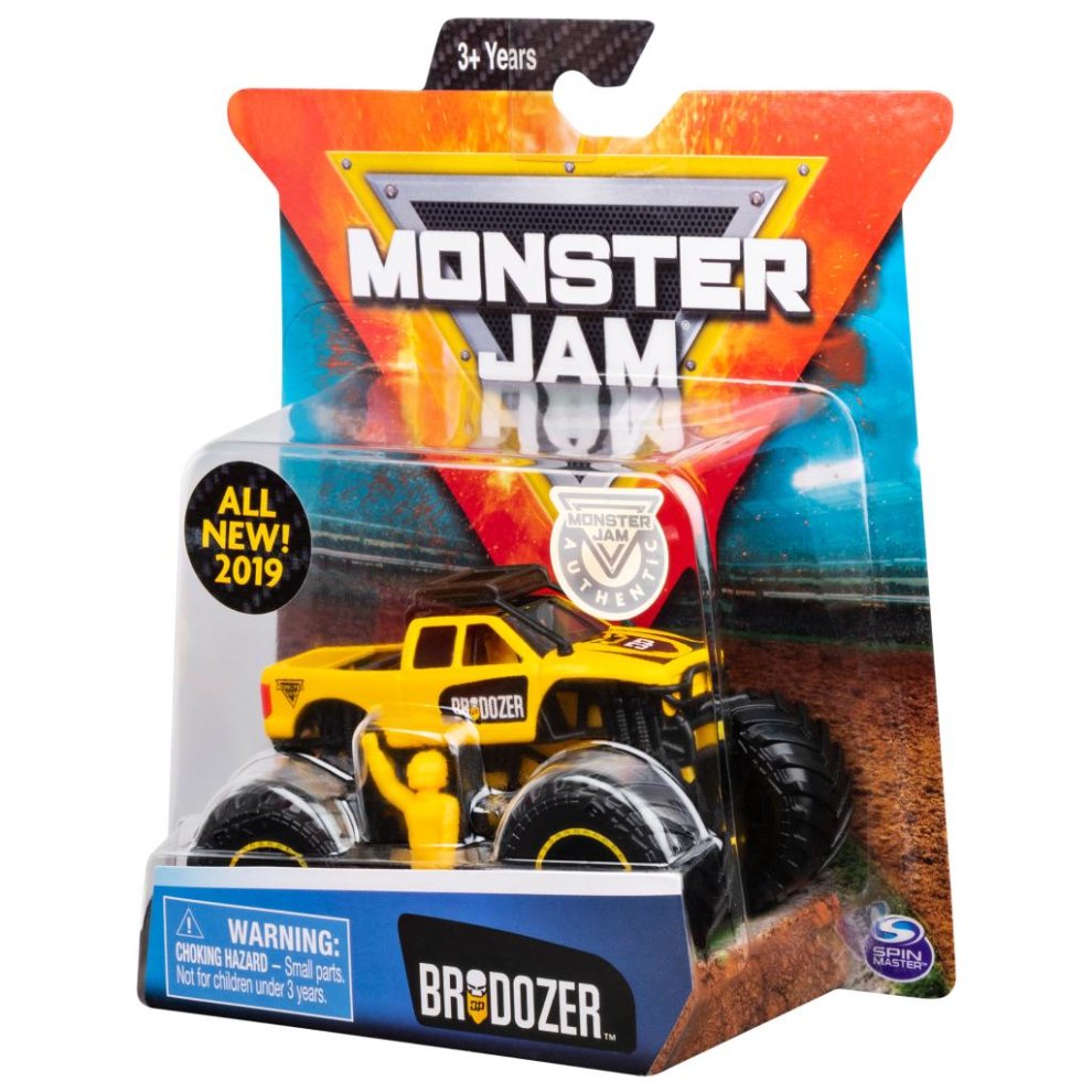 Monster Jam Ruff Crowd 1:64 Scale Diecast Monster Truck (Styles Vary) - image 3