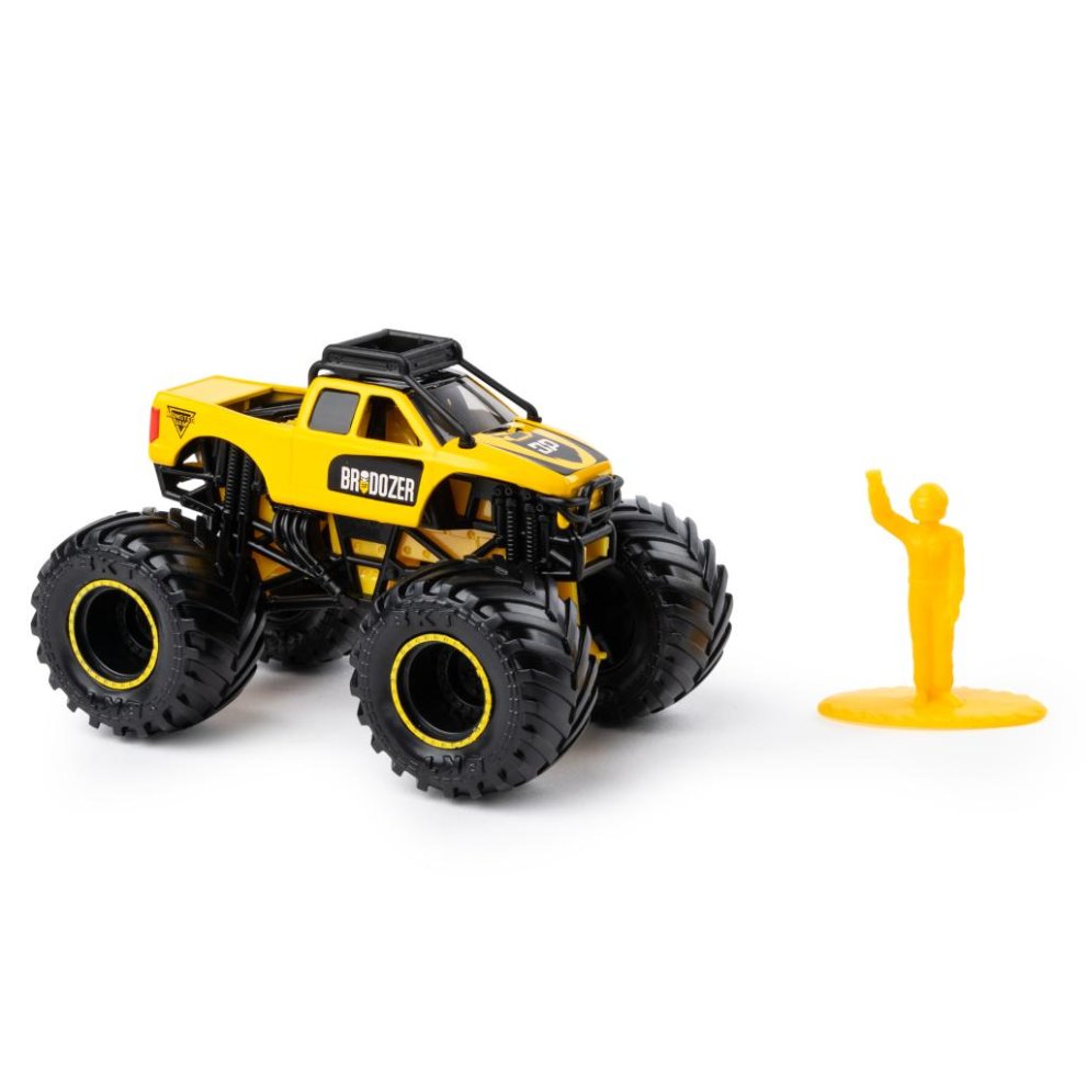Monster Jam Ruff Crowd 1:64 Scale Diecast Monster Truck (Styles Vary) - image 4