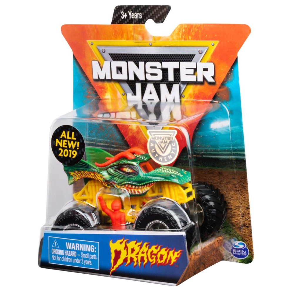 Monster Jam Ruff Crowd 1:64 Scale Diecast Monster Truck (Styles Vary) - image 5