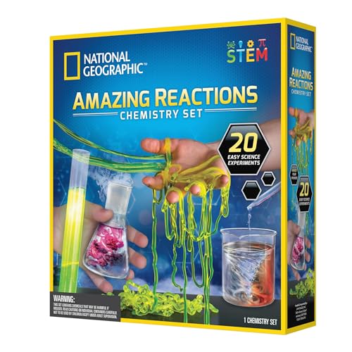 National Geographic Amazing Reactions Chemistry Set - image 3