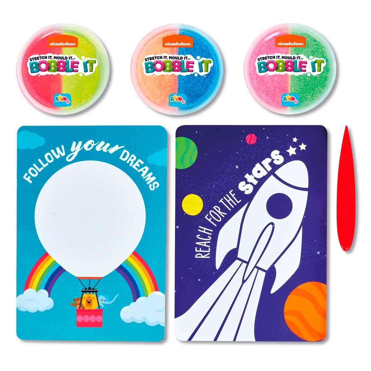 Nickelodeon Bobble It 3D Picture Art Craft Set - image 2