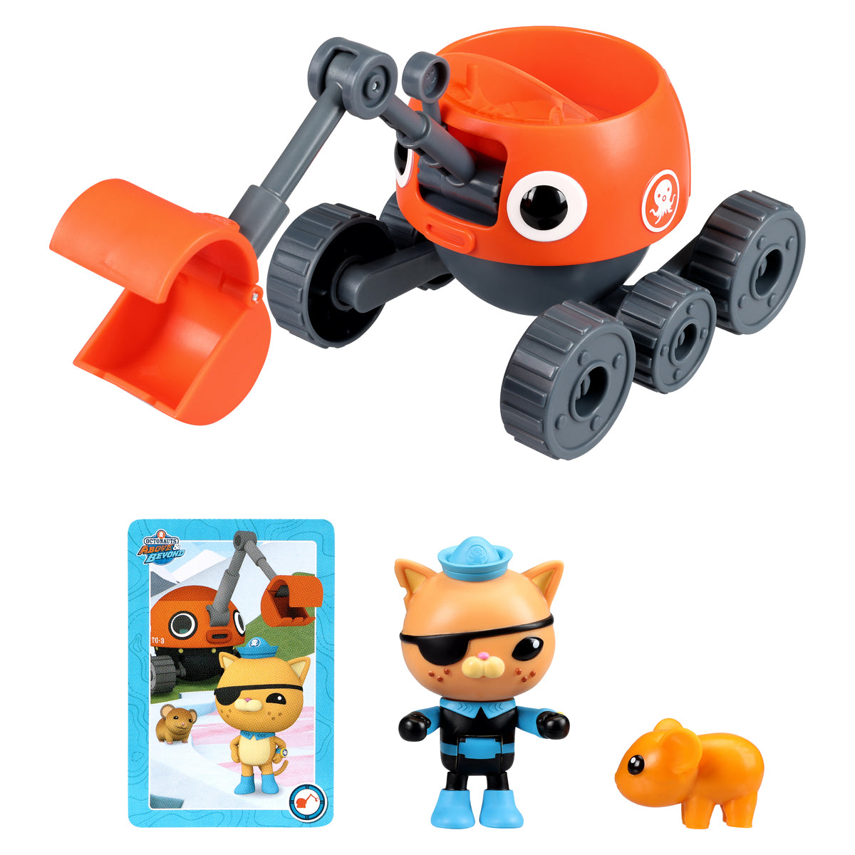 Octonauts Terra-Gup 3 and Kwazii Vehicle and Figure Playset - image 2