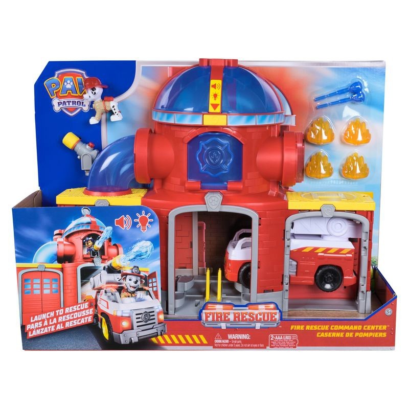 Paw Patrol Fire Rescue Command Center Playset - image 2