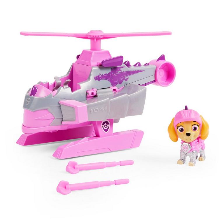 Paw Patrol Toys PAW Patrol: Rescue Knights - Transforming Car with Skye Action Figure