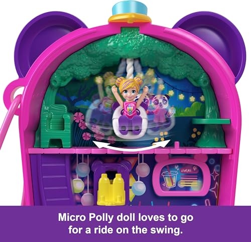 Polly Pocket Bubble Tea Panda Playset - image 4