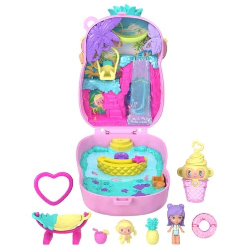 Polly Pocket Pineapple Monkey Playset - image 2