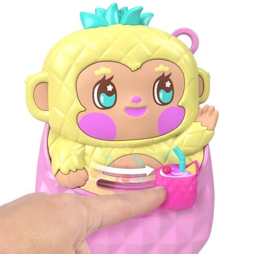 Polly Pocket Pineapple Monkey Playset - image 4