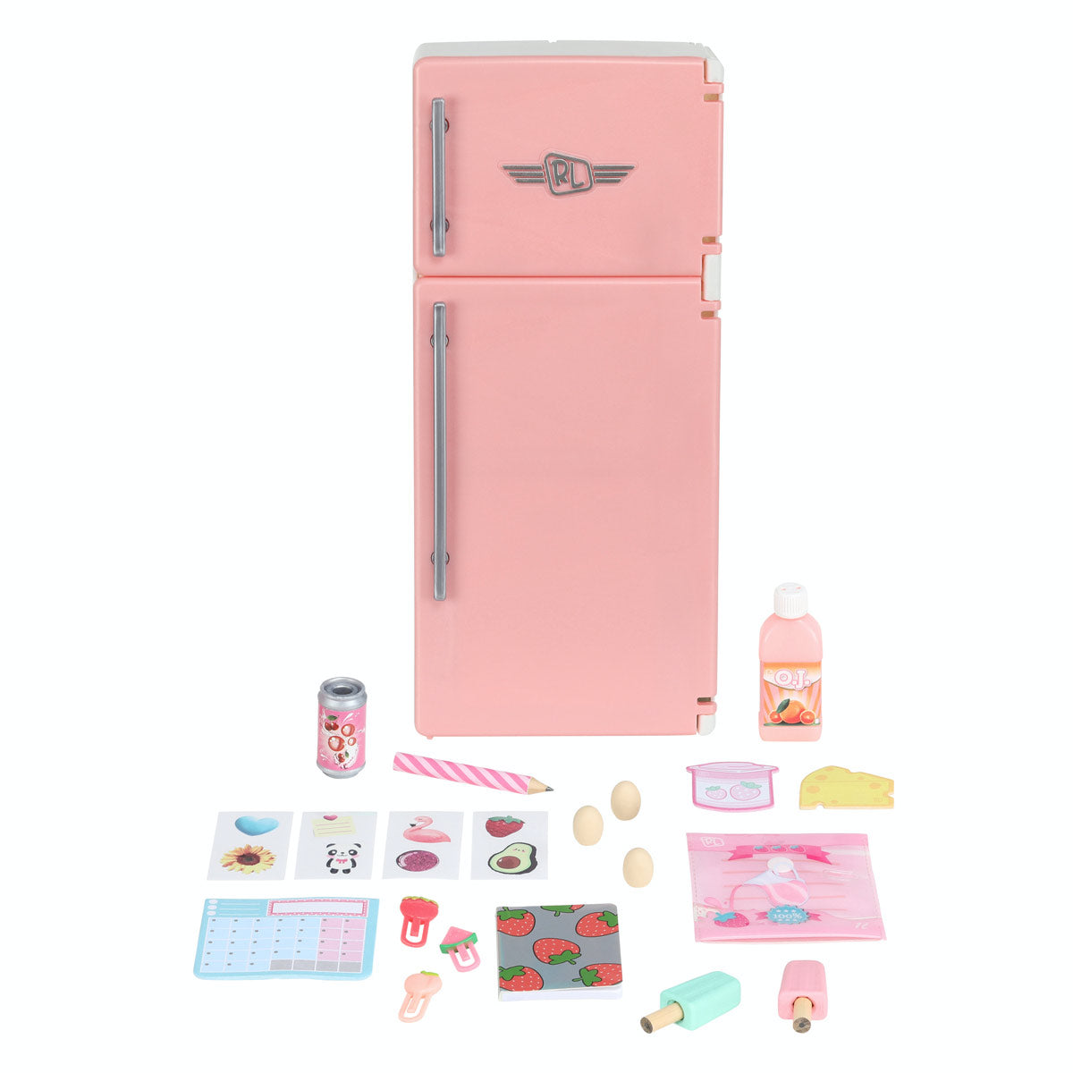 Real Littles Desktop Caddies - Mini Fridge Stationery Set - image 2