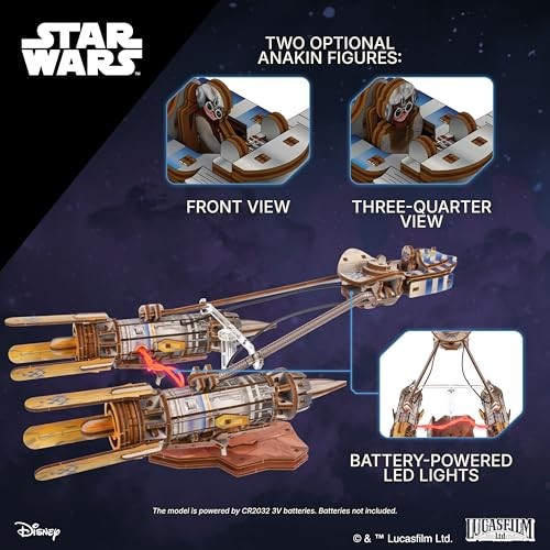 Star Wars Anakin Skywalker Podracer Mechanical Model Kit - image 4